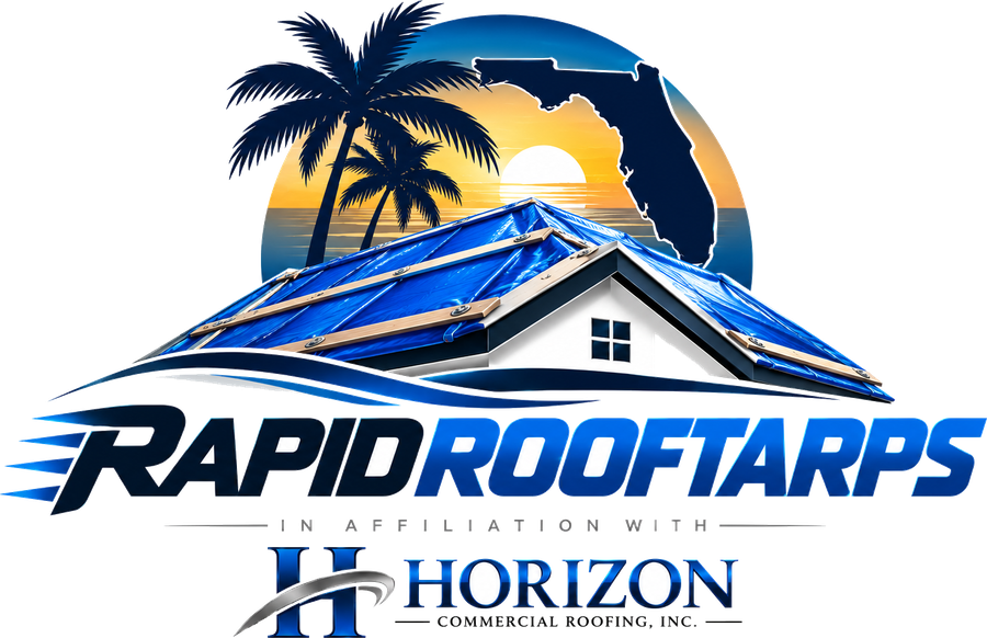Rapid Roof Tarps – In affiliation with Horizon Commercial Roofing, Inc.