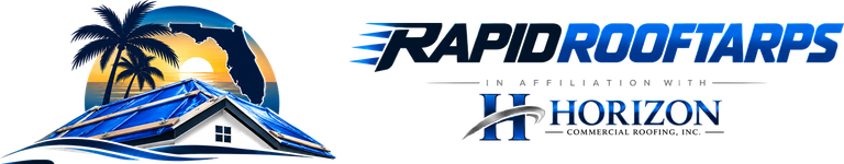 Rapid Roof Tarps – In affiliation with Horizon Commercial Roofing, Inc.